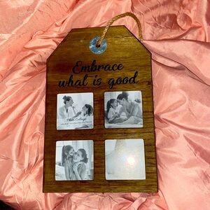 Wooden hanging picture frame new without box​